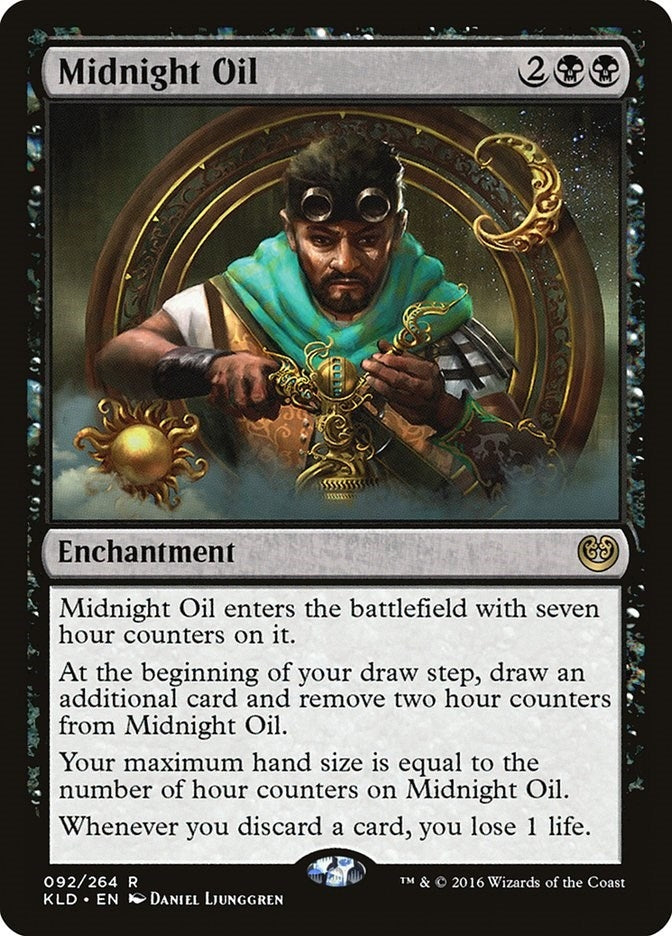 Image for Midnight Oil (92) [Kaladesh] - Magic: The Gathering