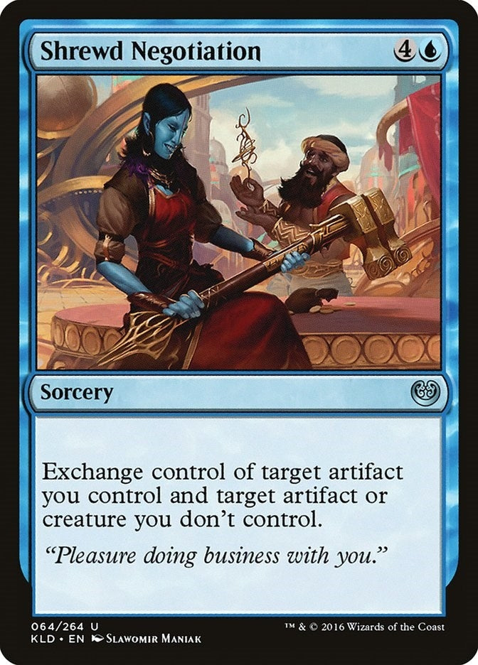 Image for Shrewd Negotiation (64) [Kaladesh] - Magic: The Gathering