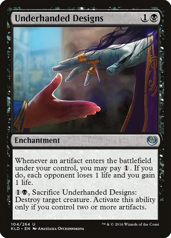 Image for Underhanded Designs (104) [Kaladesh] - Magic: The Gathering