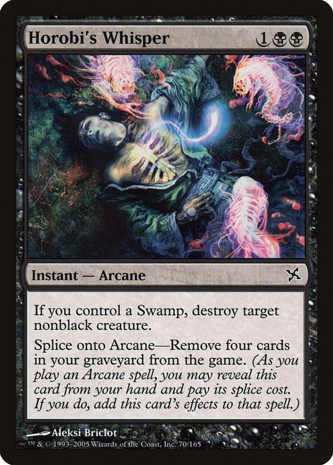 Image for Horobi's Whisper (70) [Betrayers of Kamigawa] - Magic: The Gathering
