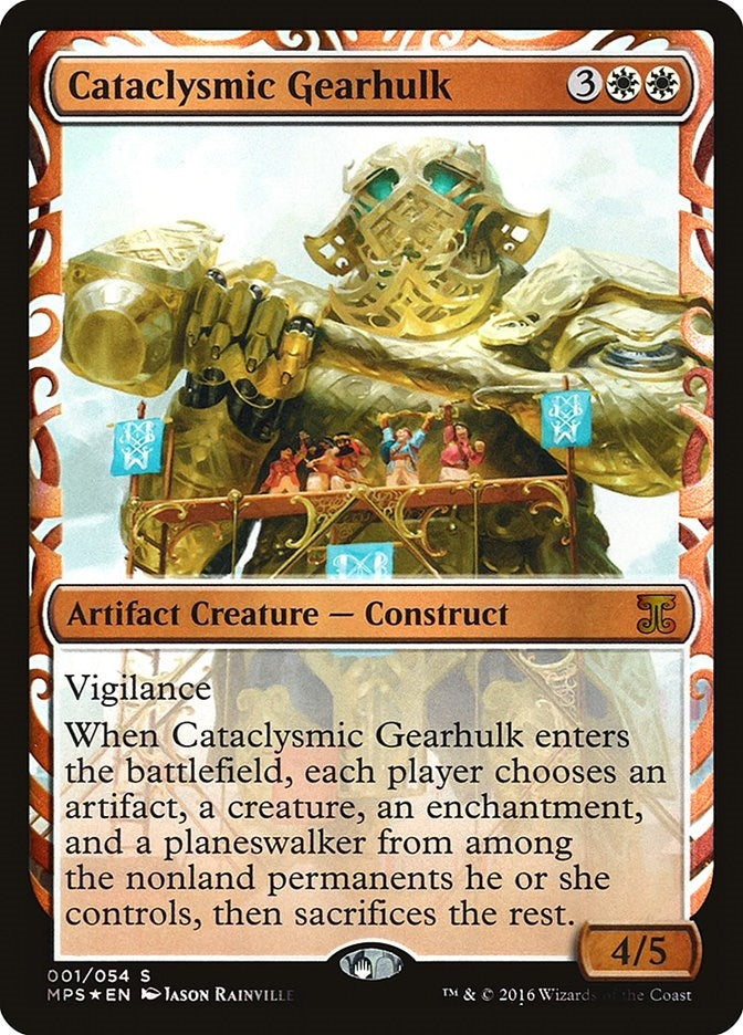 Image for Cataclysmic Gearhulk (1) [Masterpiece Series: Kaladesh Inventions] - Magic: The Gathering