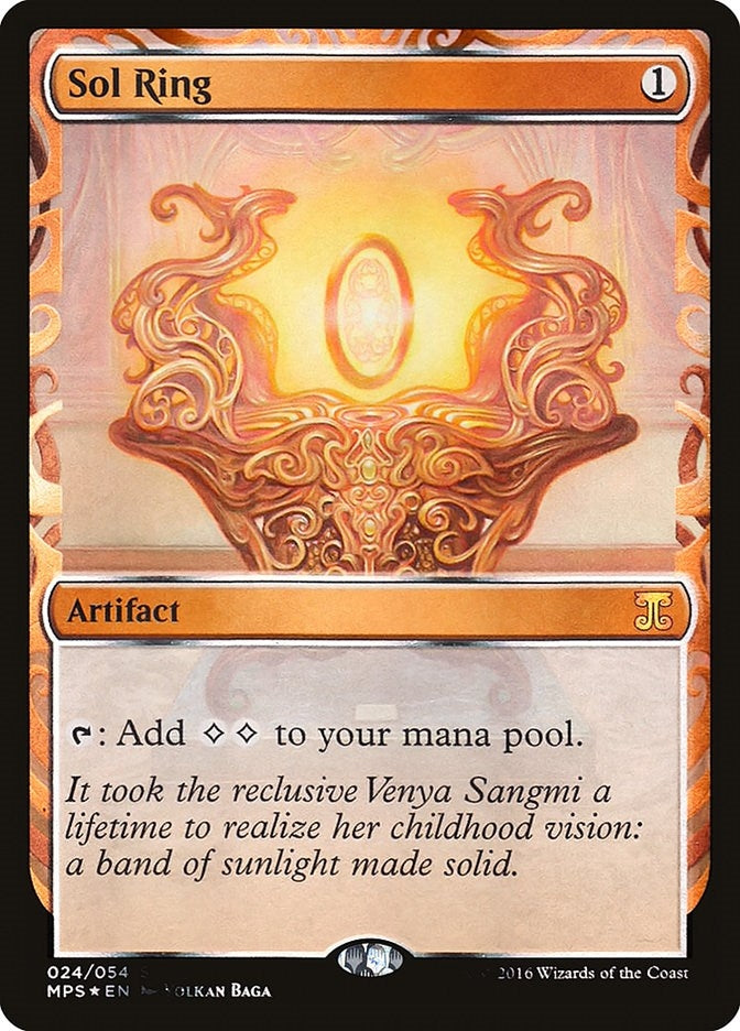 Image for Sol Ring (24) [Masterpiece Series: Kaladesh Inventions] - Magic: The Gathering