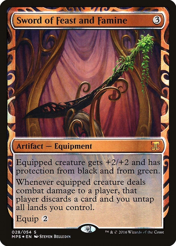 Image for Sword of Feast and Famine (28) [Masterpiece Series: Kaladesh Inventions] - Magic: The Gathering