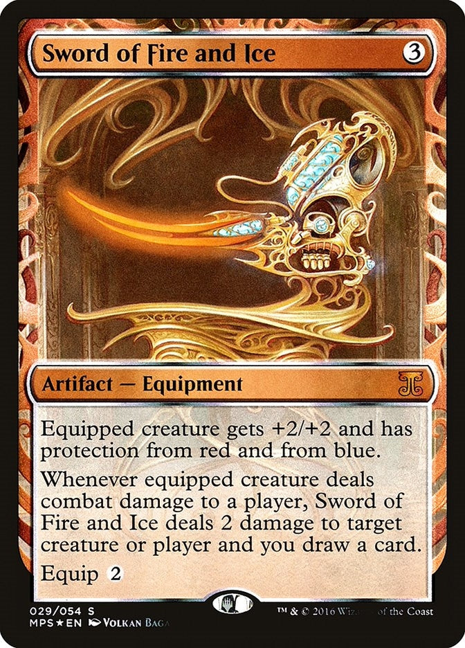 Image for Sword of Fire and Ice (29) [Masterpiece Series: Kaladesh Inventions] - Magic: The Gathering