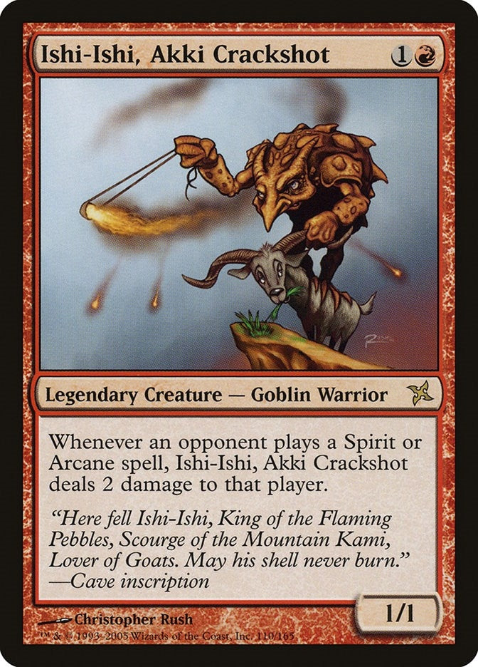 Image for Ishi-Ishi, Akki Crackshot (110) [Betrayers of Kamigawa] - Magic: The Gathering