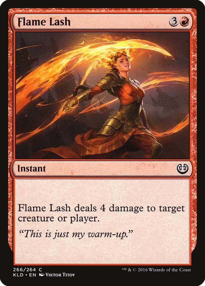 Image for Flame Lash (266) [Kaladesh] - Magic: The Gathering