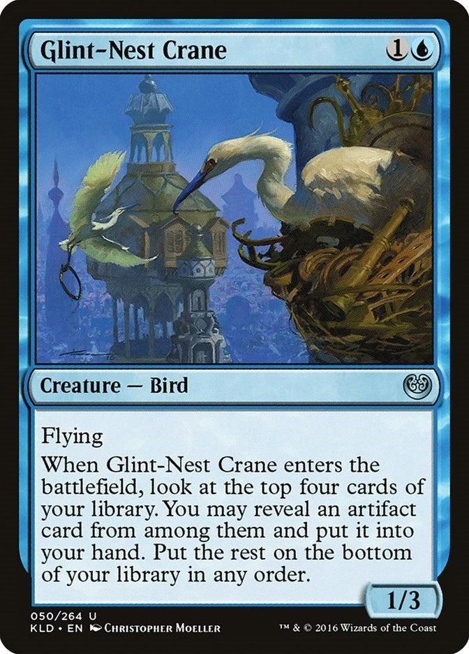 Image for Glint-Nest Crane (50) [Kaladesh] - Magic: The Gathering