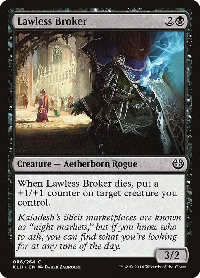 Image for Lawless Broker (86) [Kaladesh] - Magic: The Gathering