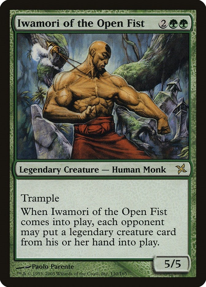 Image for Iwamori of the Open Fist (130) [Betrayers of Kamigawa] - Magic: The Gathering