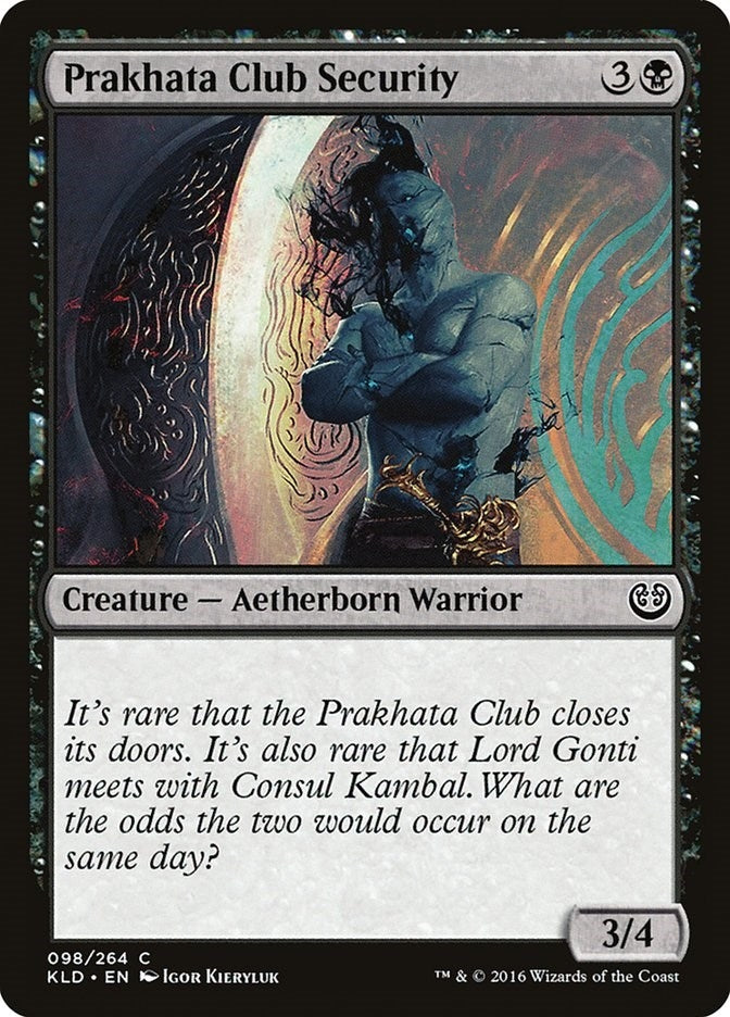 Image for Prakhata Club Security (98) [Kaladesh] - Magic: The Gathering