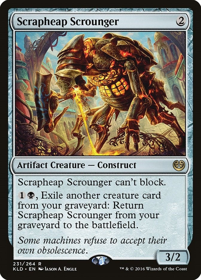 Image for Scrapheap Scrounger (231) [Kaladesh] - Magic: The Gathering