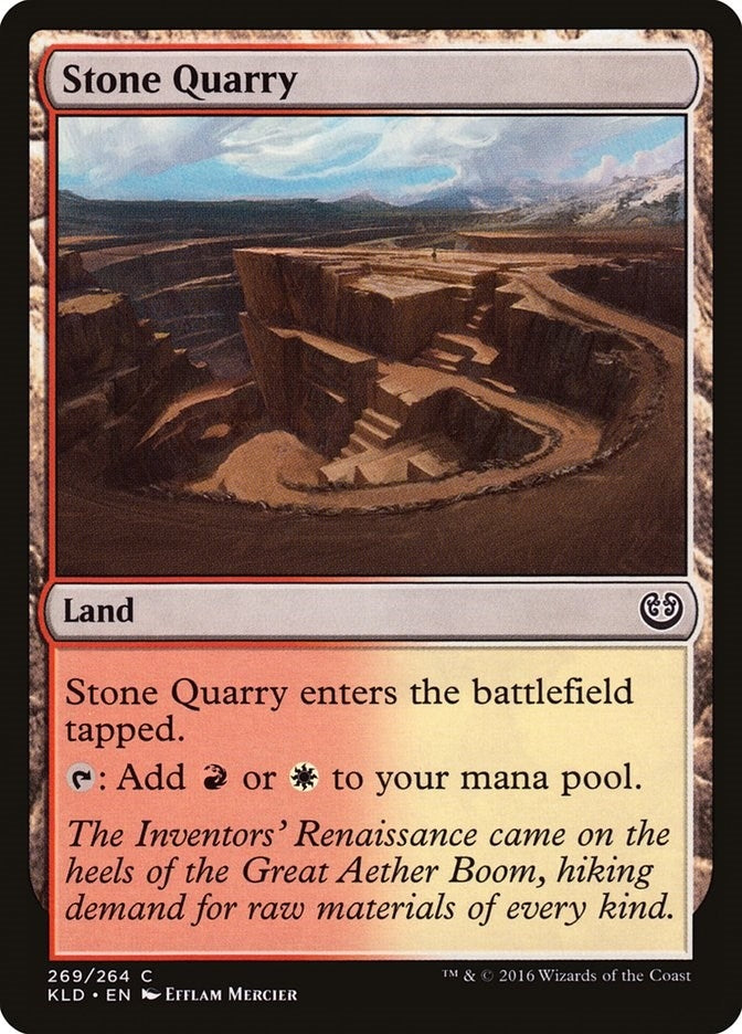 Image for Stone Quarry (269) [Kaladesh] - Magic: The Gathering