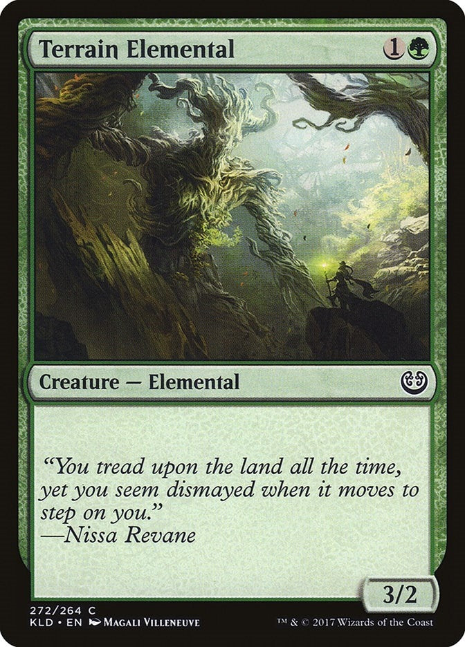 Image for Terrain Elemental (272) [Kaladesh] - Magic: The Gathering