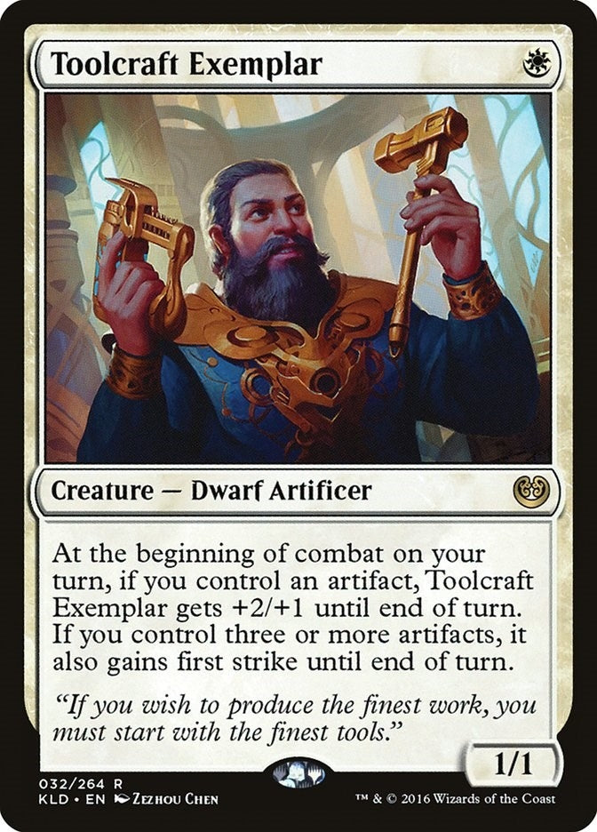 Image for Toolcraft Exemplar (32) [Kaladesh] - Magic: The Gathering