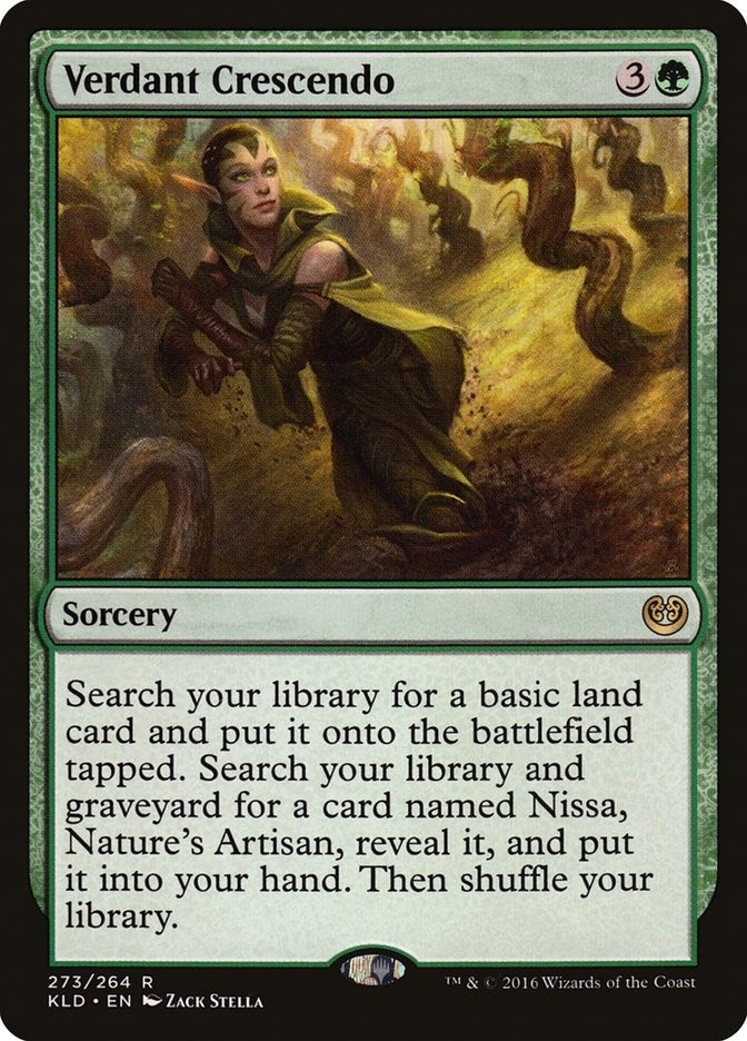 Image for Verdant Crescendo (273) [Kaladesh] - Magic: The Gathering