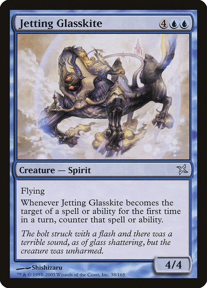 Image for Jetting Glasskite (38) [Betrayers of Kamigawa] - Magic: The Gathering