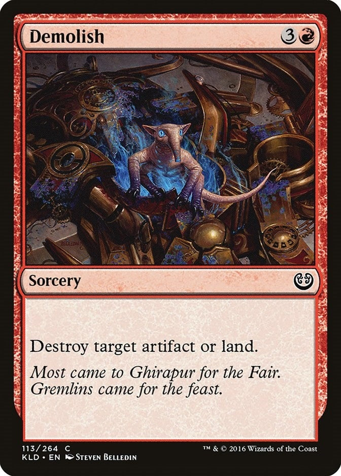 Image for Demolish (113) [Kaladesh] - Magic: The Gathering
