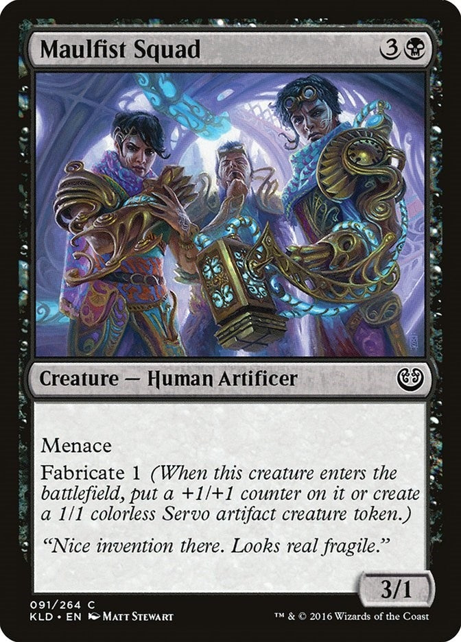 Image for Maulfist Squad (91) [Kaladesh] - Magic: The Gathering