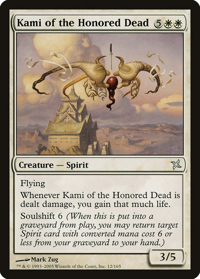 Image for Kami of the Honored Dead (12) [Betrayers of Kamigawa] - Magic: The Gathering