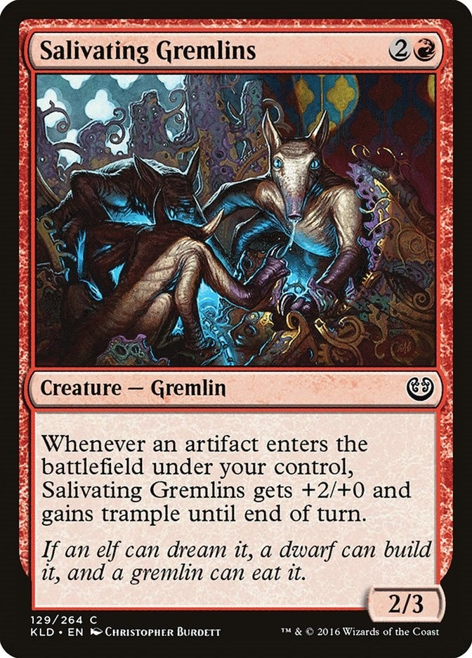 Image for Salivating Gremlins (129) [Kaladesh] - Magic: The Gathering