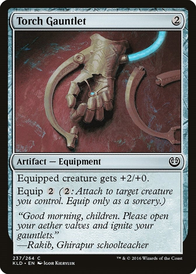 Image for Torch Gauntlet (237) [Kaladesh] - Magic: The Gathering