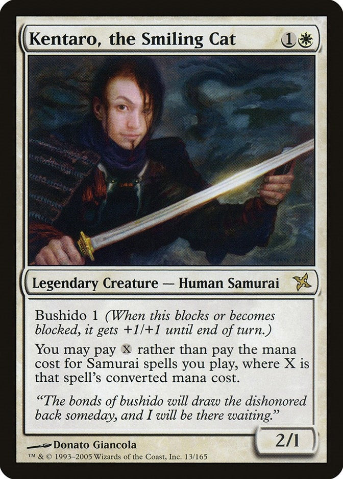 Image for Kentaro, the Smiling Cat (13) [Betrayers of Kamigawa] - Magic: The Gathering