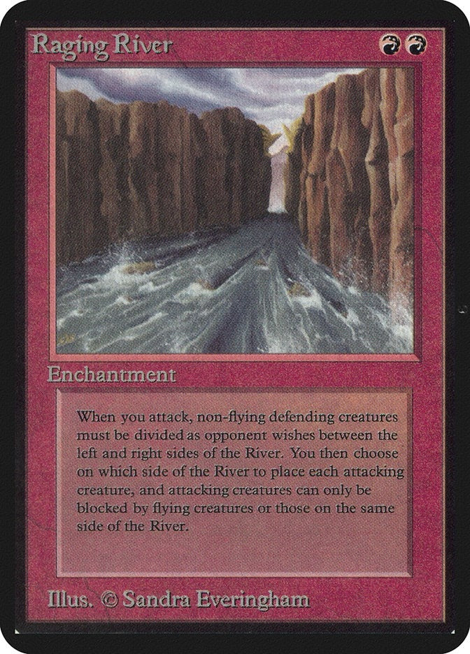 Image for Raging River [Alpha Edition] - Magic: The Gathering