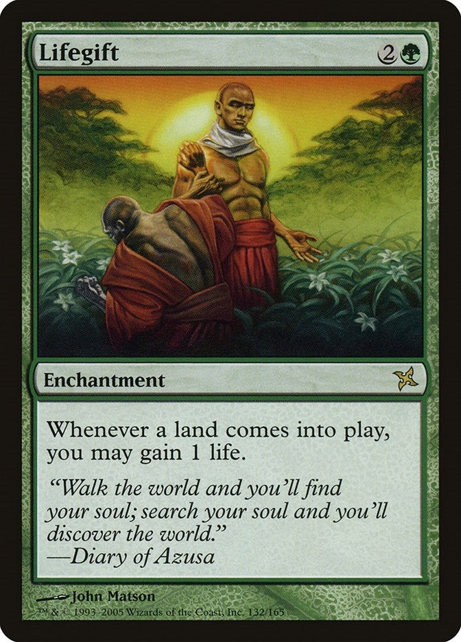 Image for Lifegift (132) [Betrayers of Kamigawa] - Magic: The Gathering