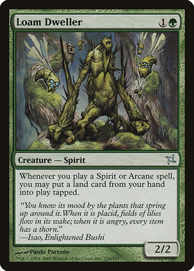 Image for Loam Dweller (134) [Betrayers of Kamigawa] - Magic: The Gathering