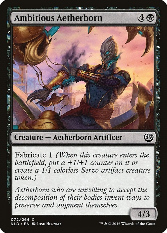 Image for Ambitious Aetherborn (72) [Kaladesh] - Magic: The Gathering