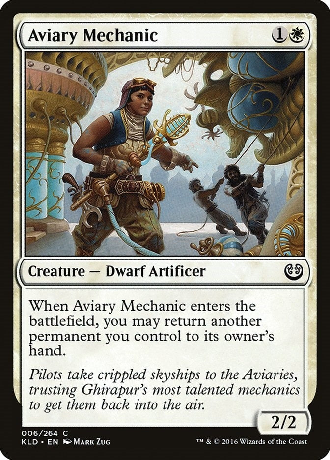 Image for Aviary Mechanic (6) [Kaladesh] - Magic: The Gathering