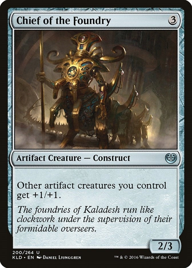 Image for Chief of the Foundry (200) [Kaladesh] - Magic: The Gathering
