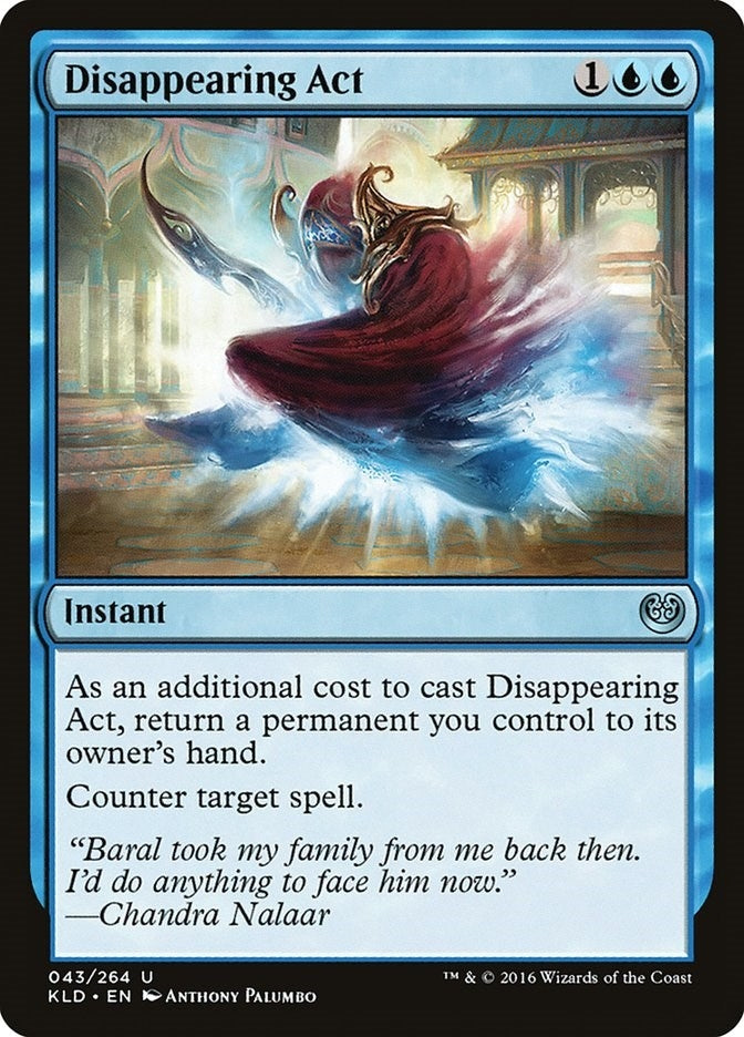 Image for Disappearing Act (43) [Kaladesh] - Magic: The Gathering