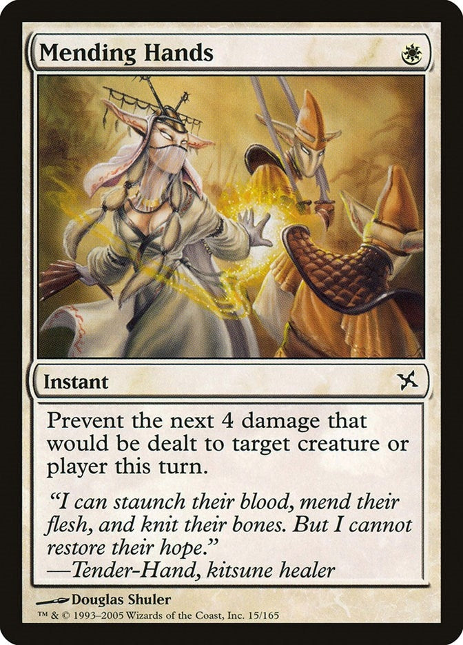 Image for Mending Hands (15) [Betrayers of Kamigawa] - Magic: The Gathering