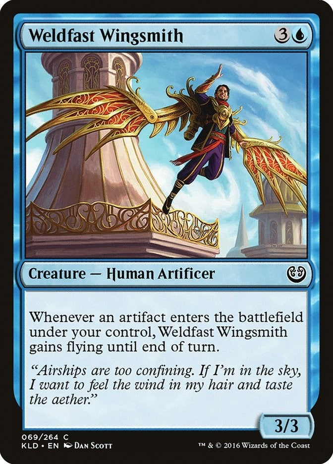 Image for Weldfast Wingsmith (69) [Kaladesh] - Magic: The Gathering
