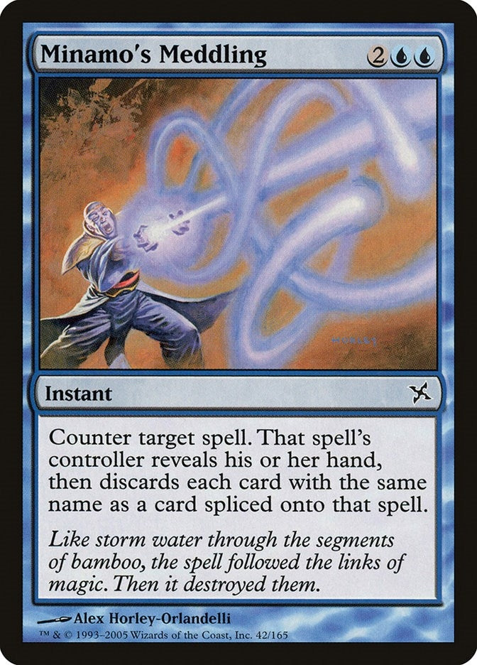Image for Minamo's Meddling (42) [Betrayers of Kamigawa] - Magic: The Gathering