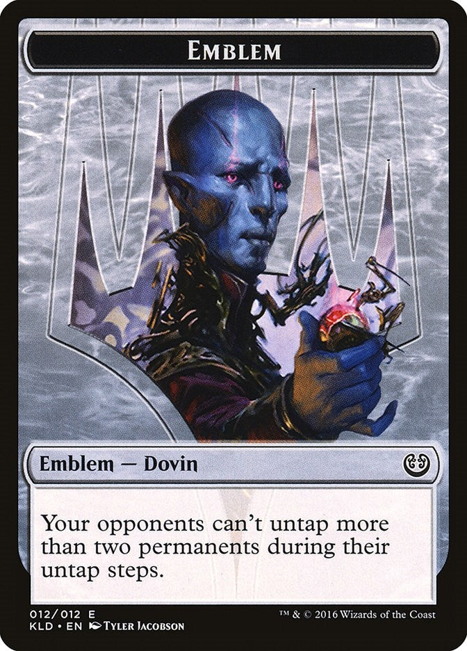 Image for Emblem - Dovin Baan (12) [Kaladesh] - Magic: The Gathering