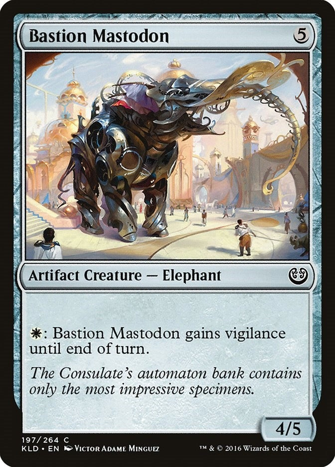 Image for Bastion Mastodon (197) [Kaladesh] - Magic: The Gathering