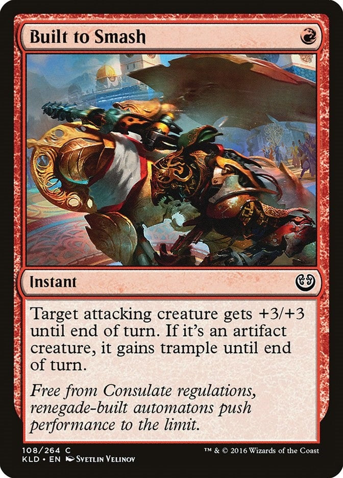 Image for Built to Smash (108) [Kaladesh] - Magic: The Gathering