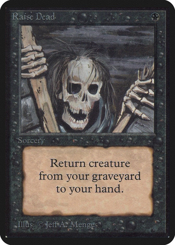 Image for Raise Dead [Alpha Edition] - Magic: The Gathering