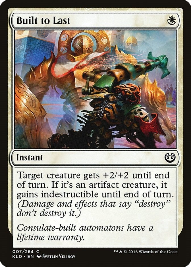 Image for Built to Last (7) [Kaladesh] - Magic: The Gathering