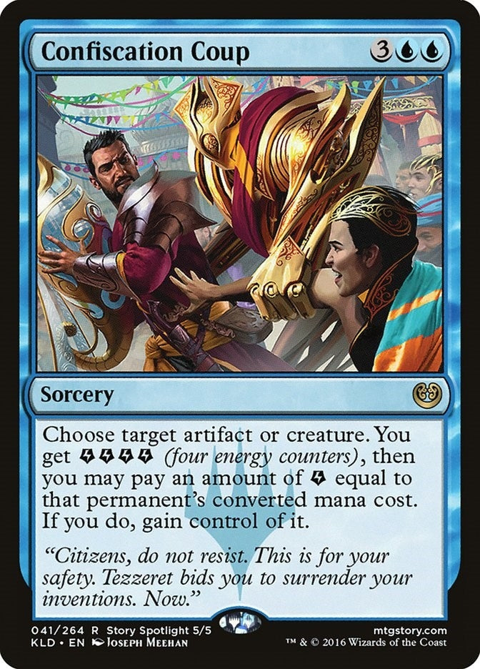 Image for Confiscation Coup (41) [Kaladesh] - Magic: The Gathering