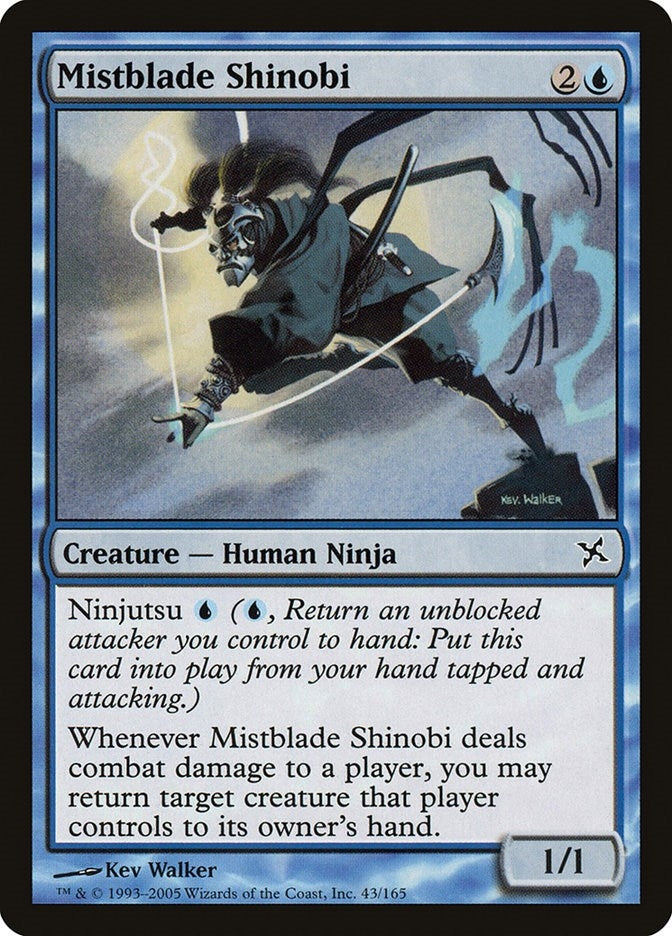Image for Mistblade Shinobi (43) [Betrayers of Kamigawa] - Magic: The Gathering