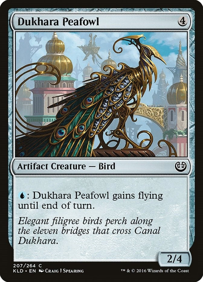 Image for Dukhara Peafowl (207) [Kaladesh] - Magic: The Gathering