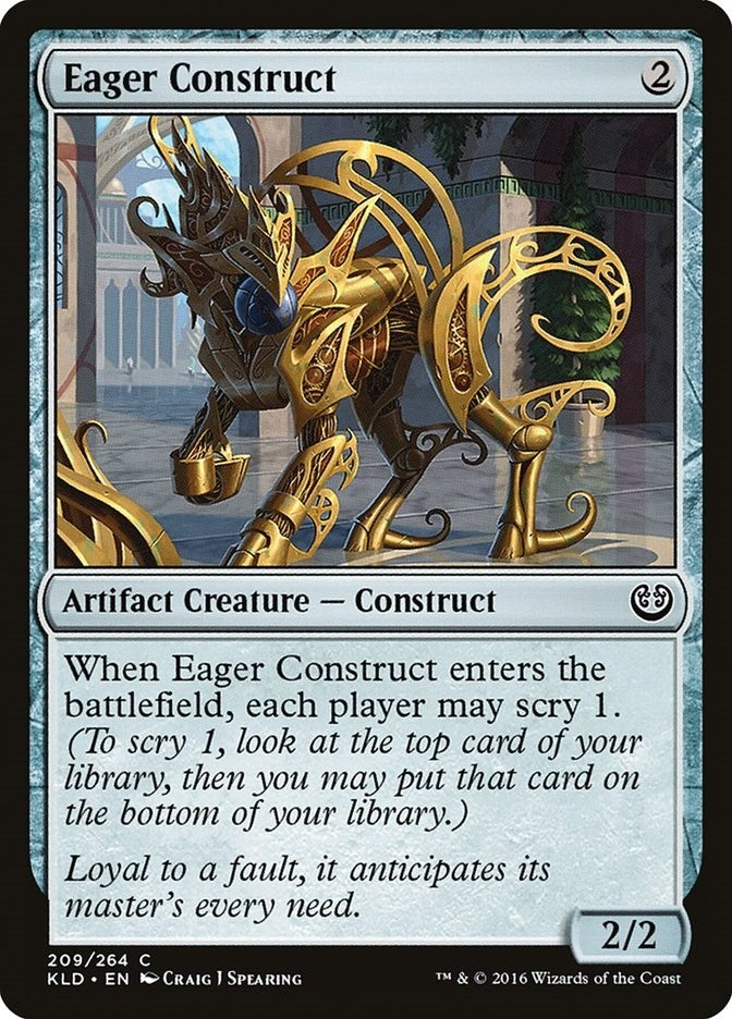 Image for Eager Construct (209) [Kaladesh] - Magic: The Gathering