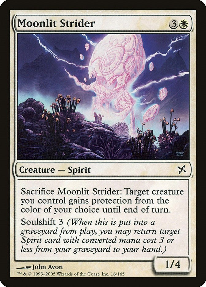 Image for Moonlit Strider (16) [Betrayers of Kamigawa] - Magic: The Gathering