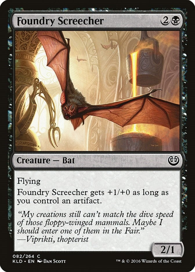 Image for Foundry Screecher (82) [Kaladesh] - Magic: The Gathering