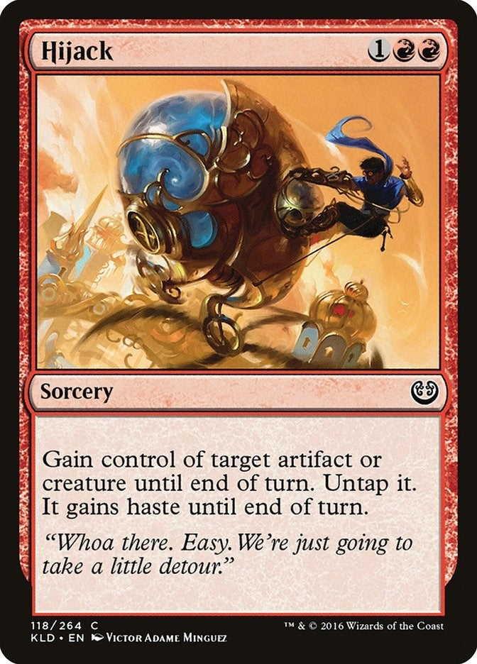 Image for Hijack (118) [Kaladesh] - Magic: The Gathering