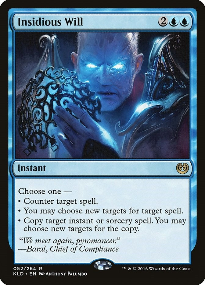 Image for Insidious Will (52) [Kaladesh] - Magic: The Gathering