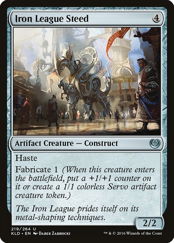 Image for Iron League Steed (219) [Kaladesh] - Magic: The Gathering
